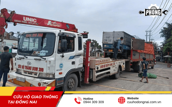 Đơn vị cứu hộ giao thông uy tín Đồng Nai, có mặt nhanh chóng tận nơi